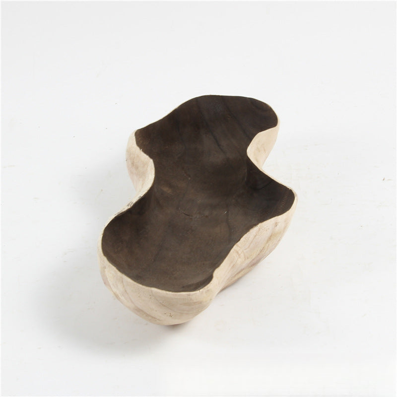 Xigura Patina handcrafted paulownia serving tray, quiet home styling for a warm, quiet home.