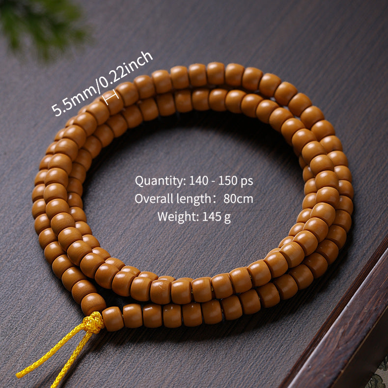 Xigura Patina handcrafted olive wood bracelet, daily ritual scene for a warm, quiet home.