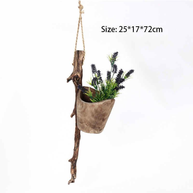 Xigura Patina handcrafted solid wood plant stand, thoughtful gift presentation for a warm, quiet home.
