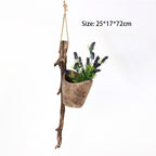 Xigura Patina handcrafted solid wood plant stand, thoughtful gift presentation for a warm, quiet home.