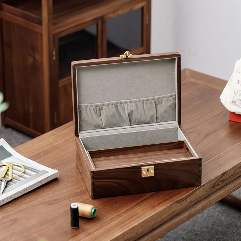 Personalized Black Walnut Memory Box