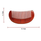 Men’s grooming solid wood beard comb for beard styling care