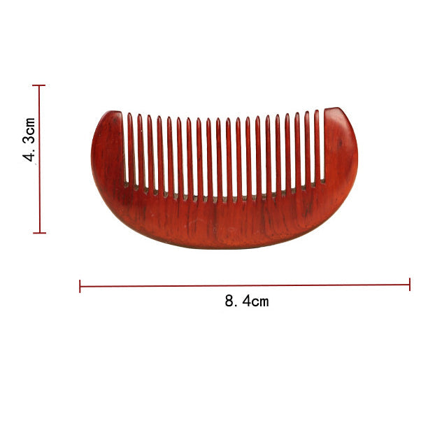 Men’s grooming solid wood beard comb for beard styling care