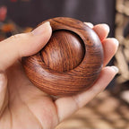 Natural wooden finger spinner for mindful focus and everyday relaxation