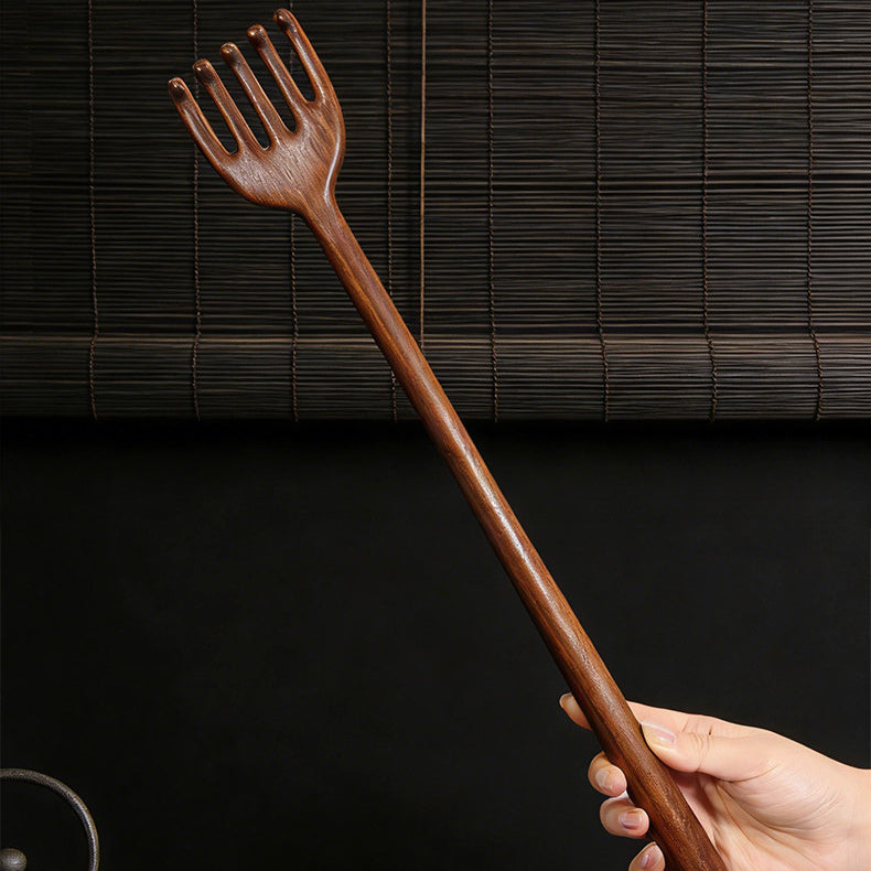 Solid wood back scratcher gift for comfort and everyday use