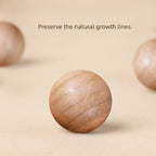 Xigura Patina handcrafted sandalwood wood bracelet, wood texture close-up for a warm, quiet home.
